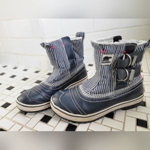 Sorel Tivoli Railroad Stripe waterproof boots